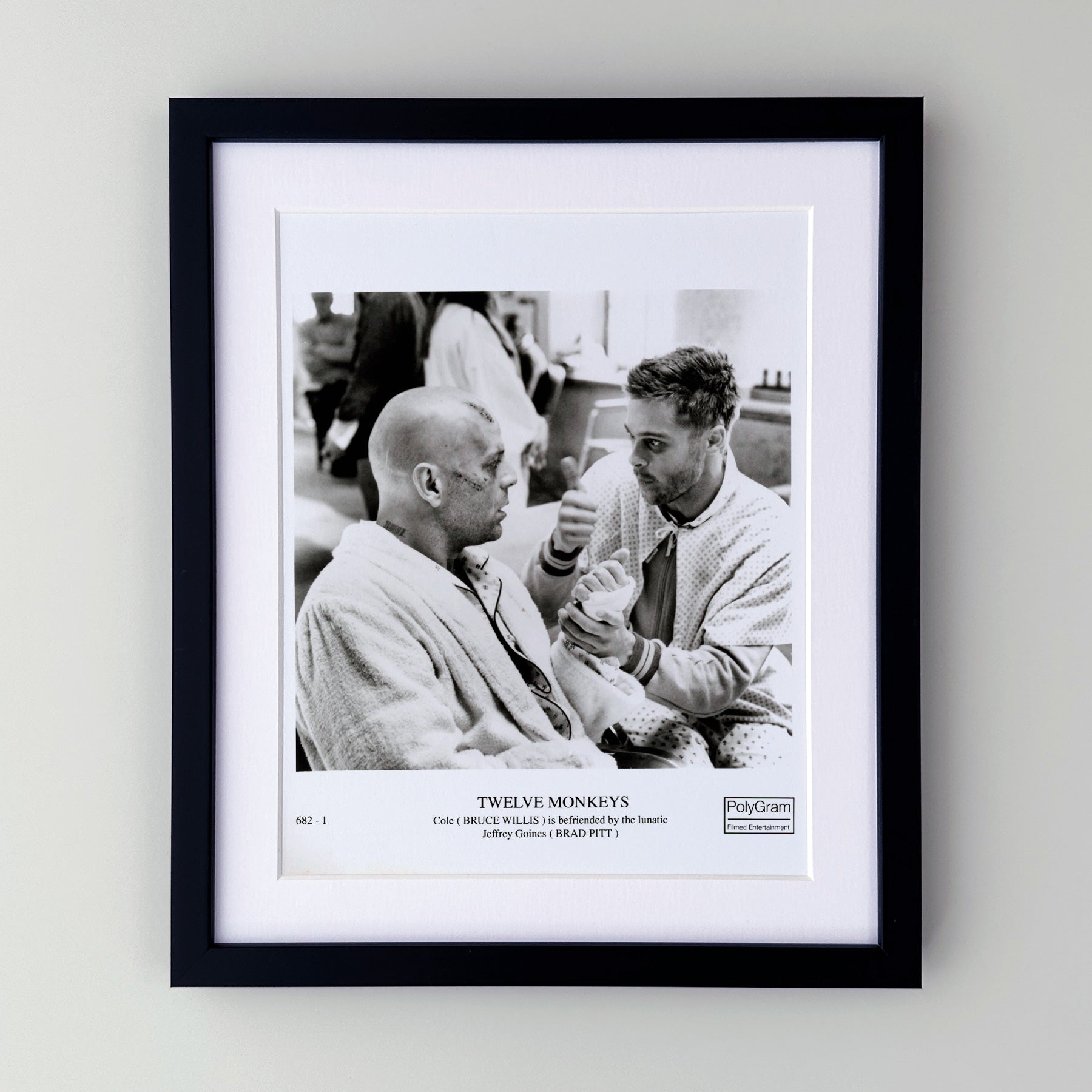 12 Monkeys 1995 Press Publicity Film Movie Still - Framed