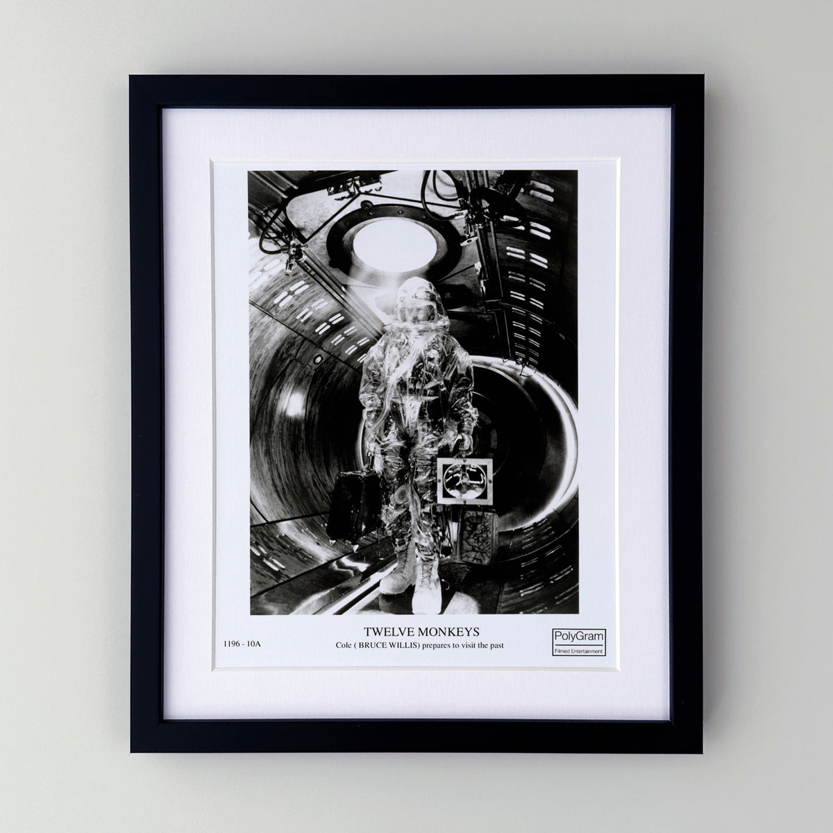 12 Monkeys 1995 Press Publicity Film Movie Still - Framed