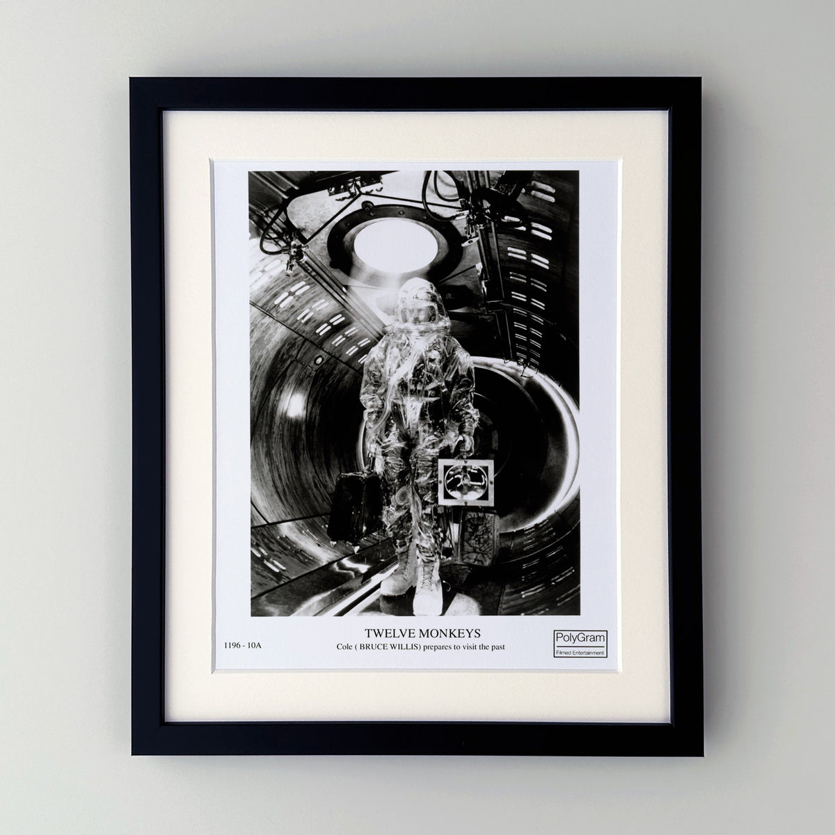 12 Monkeys 1995 Press Publicity Film Movie Still - Framed