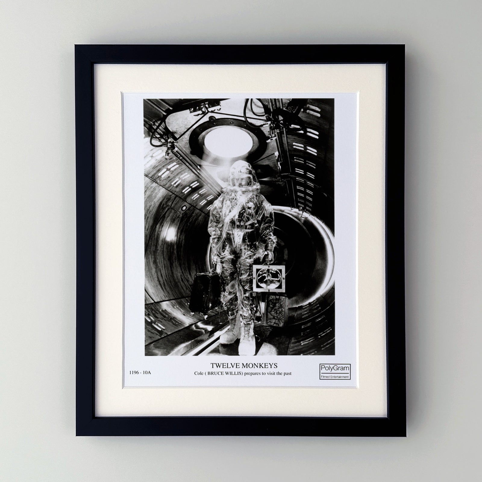 12 Monkeys 1995 Press Publicity Film Movie Still - Framed