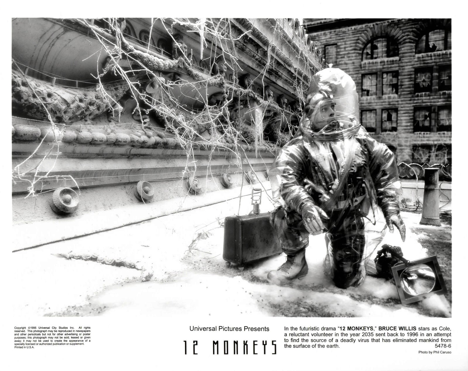12 Monkeys 1995 Press Publicity Film Movie Still