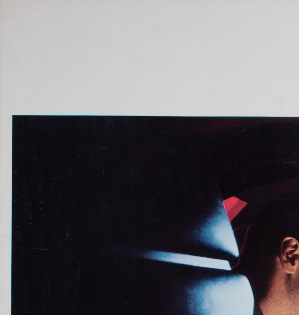 2001 A Space Odyssey 1968 Italian Jumbo Still Film Movie Poster HAL Dullea and Lockwood - detail