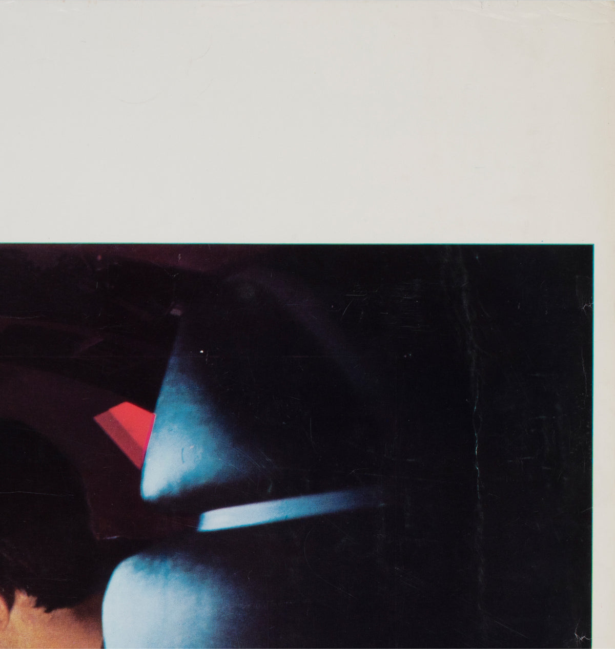 2001 A Space Odyssey 1968 Italian Jumbo Still Film Movie Poster HAL Dullea and Lockwood - detail