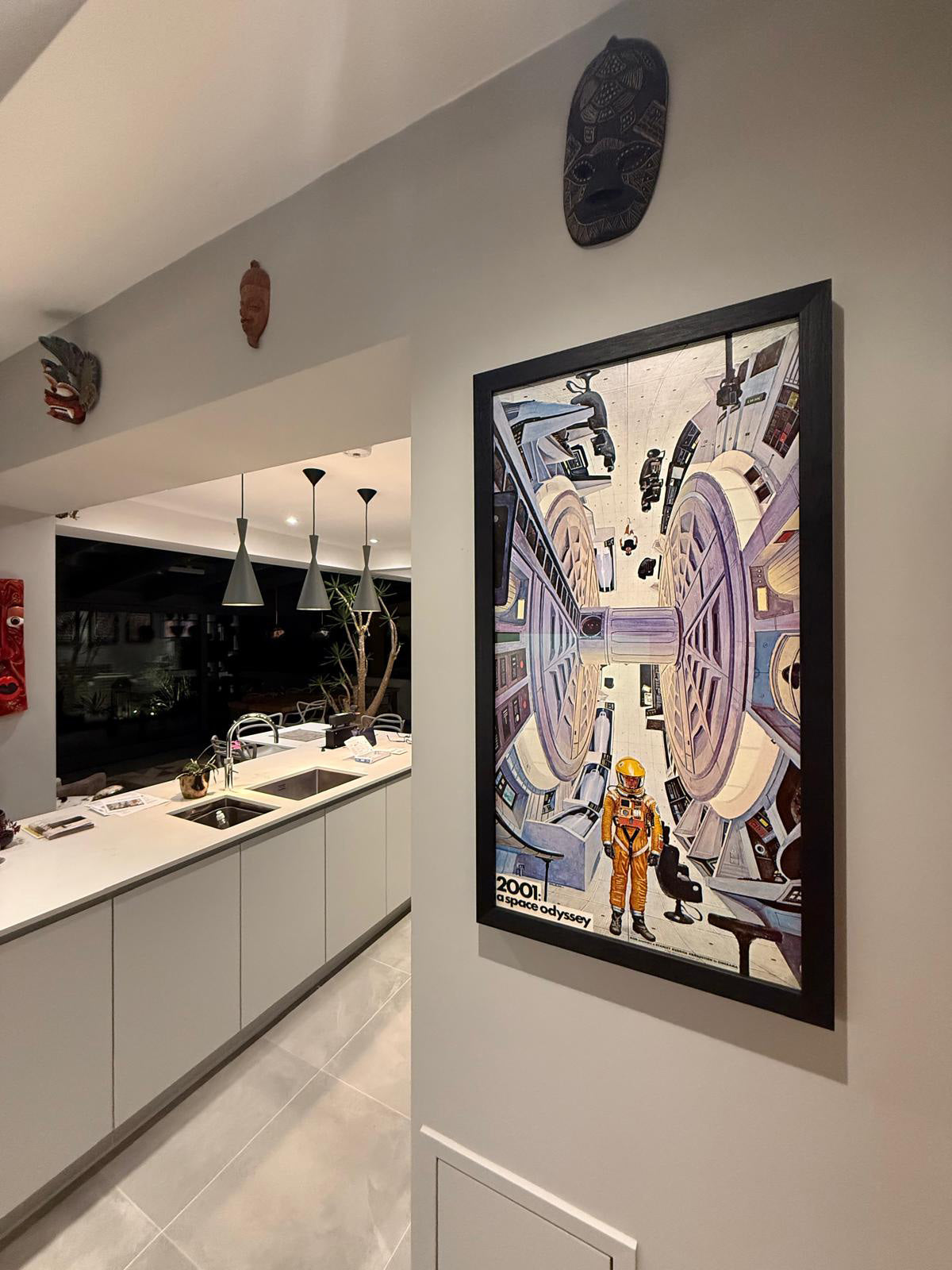 2001 A Space Odyssey 1968 Personality Poster, Bob McCall