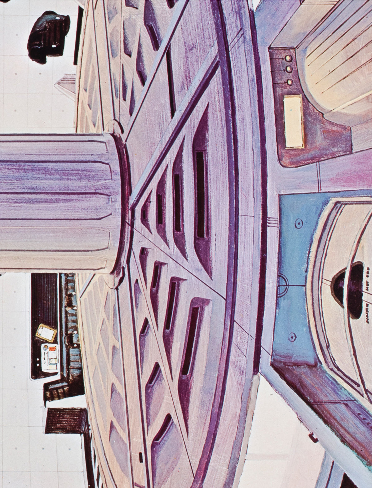 2001 A Space Odyssey 1968 Personality Poster, Bob McCall Film Movie - detail