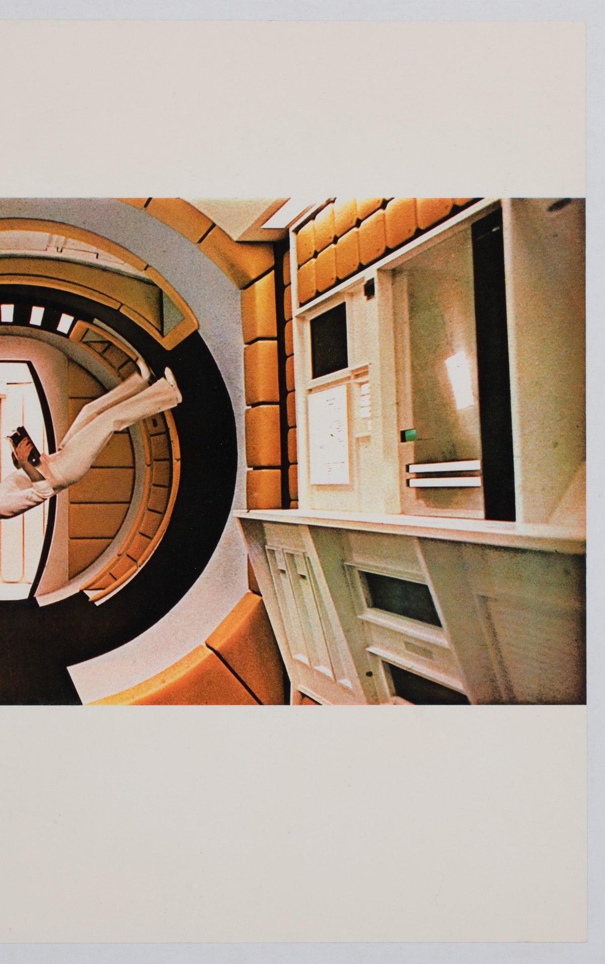 2001 Space Odyssey 1968 Italian Oversized Film Movie Still Hostess Style - detail