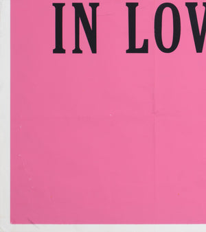 a blonde in love 1965 uk quad academy cinema film movie poster peter strausfeld - detail