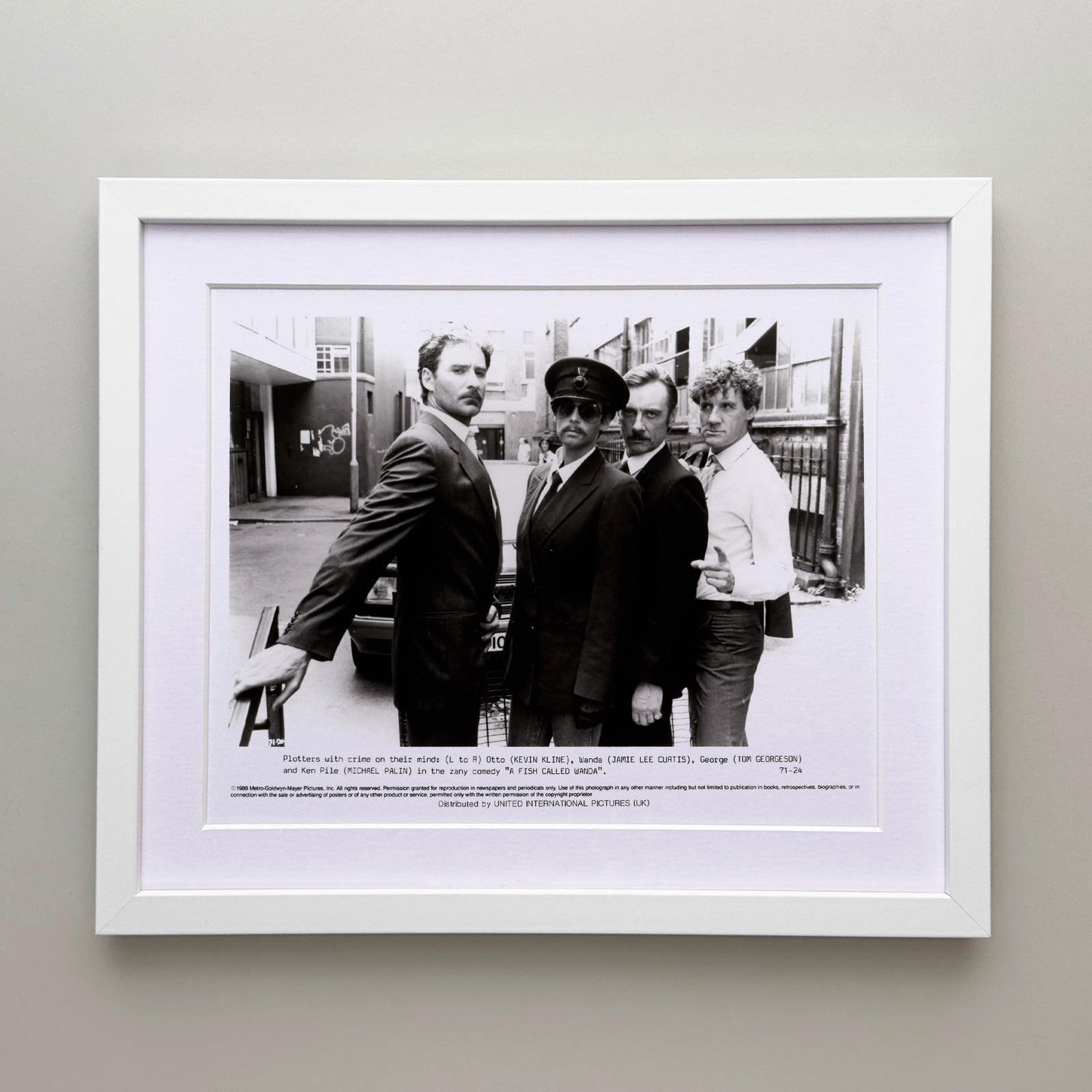 A Fish Called Wanda 1988 Film Movie Press Publicity Still Framed