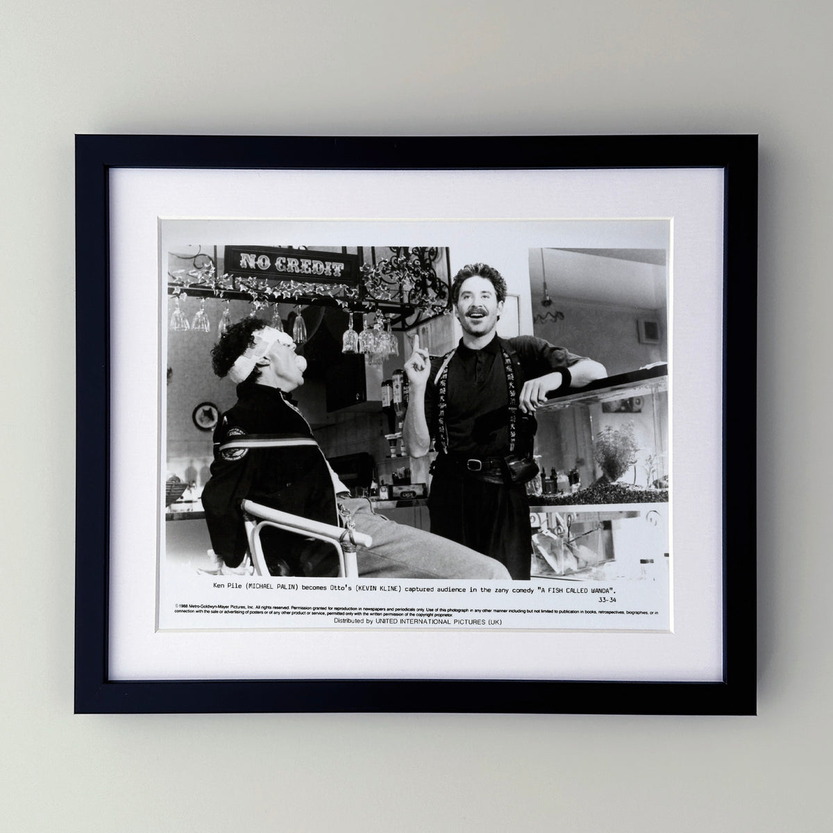 A Fish Called Wanda 1988 Film Movie Press Publicity Still Framed