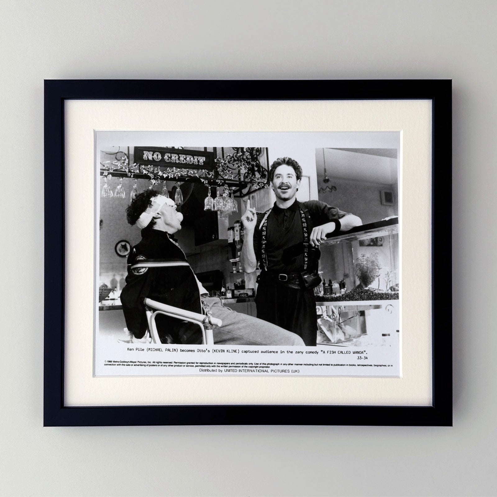 A Fish Called Wanda 1988 Film Movie Press Publicity Still Framed