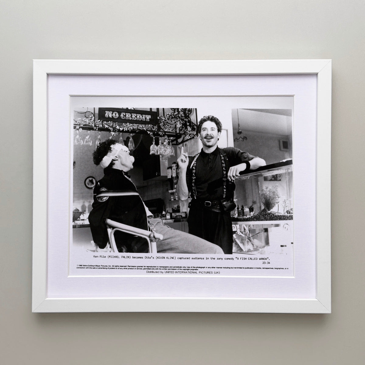 A Fish Called Wanda 1988 Film Movie Press Publicity Still Framed