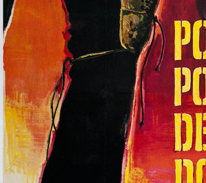 A Fistful of Dollars 1964 French Grande Film Movie Poster, Vanni Tealdi - detail