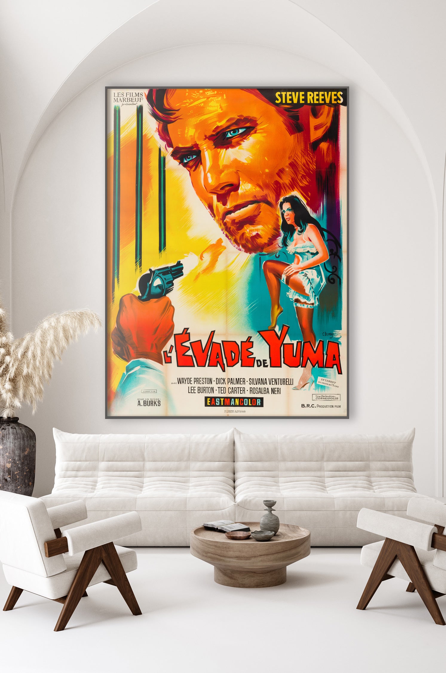 Vivo Per la Tua Morte A Long Ride From Hell 1968 French Grande film movie poster