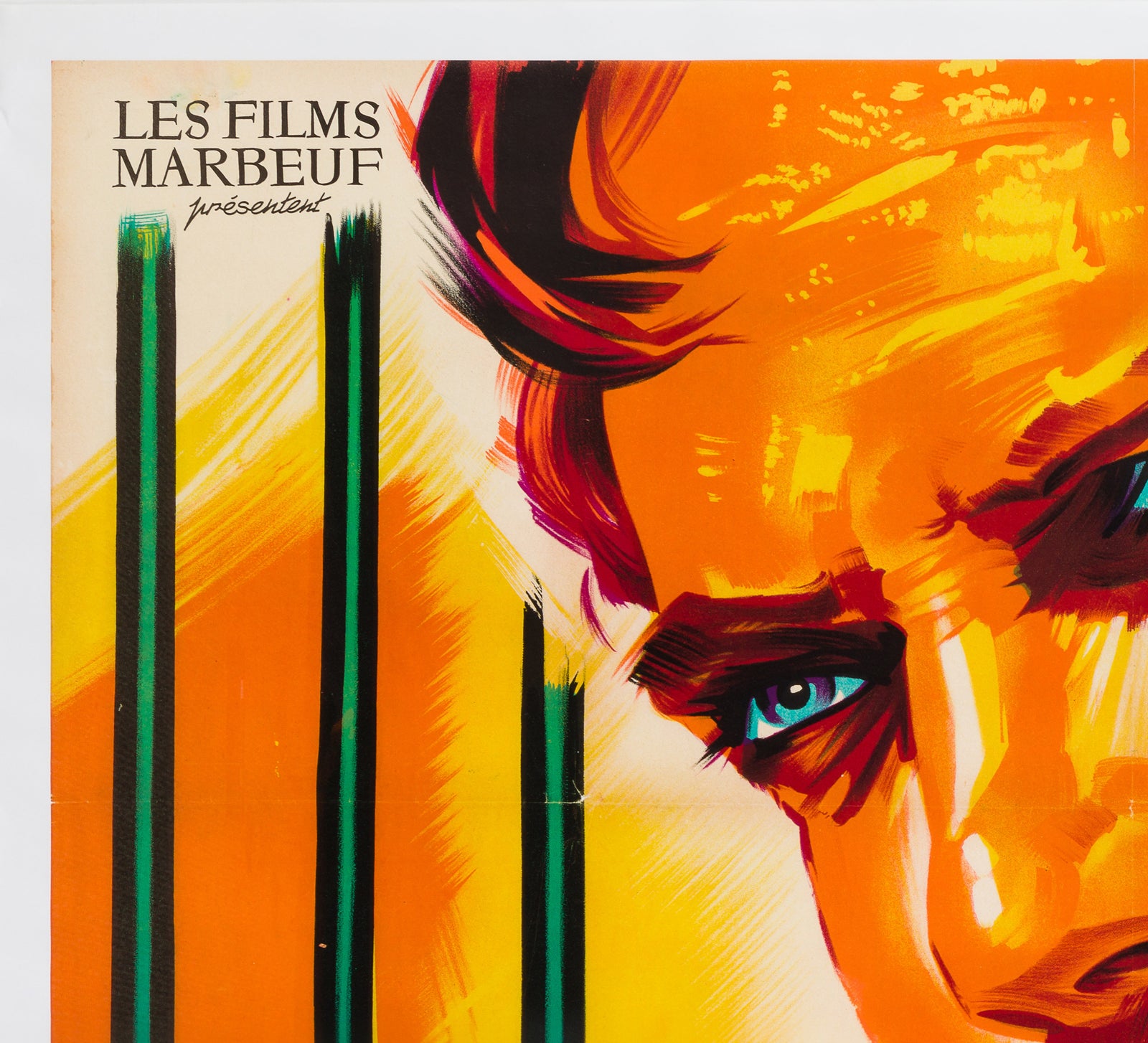 Vivo Per la Tua Morte A Long Ride From Hell 1968 French Grande film movie poster - detail