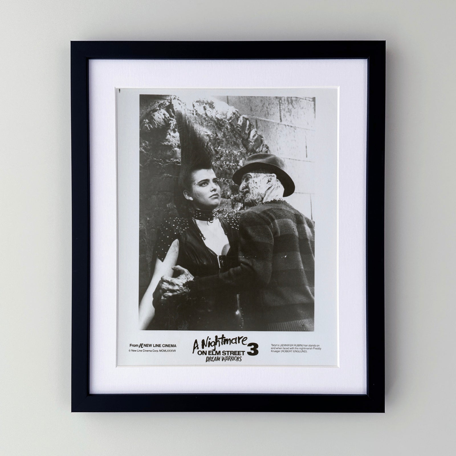 A Nightmare on Elm Street 3 Dream Warriors 1987 Press Film Movie Publicity Still - Framed