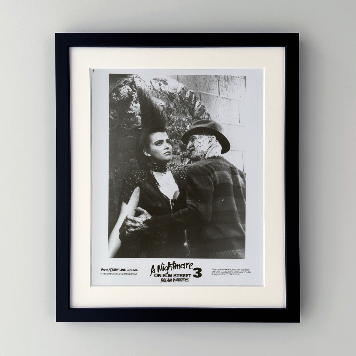 A Nightmare on Elm Street 3 Dream Warriors 1987 Press Film Movie Publicity Still - Framed