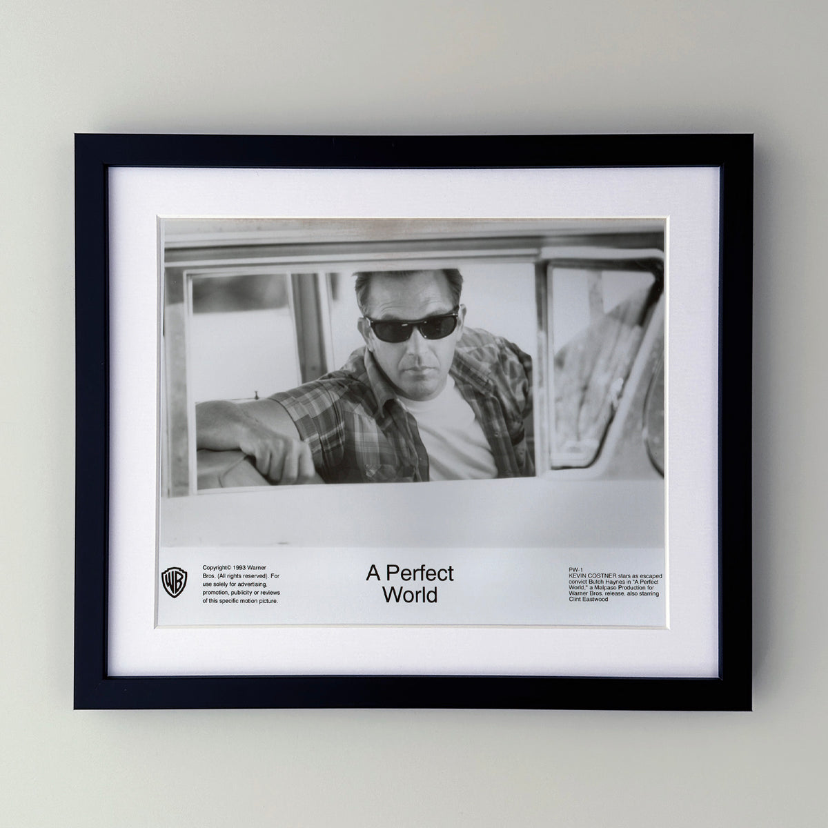 A Perfect World 1993 Film Movie Press Publicity Still Framed