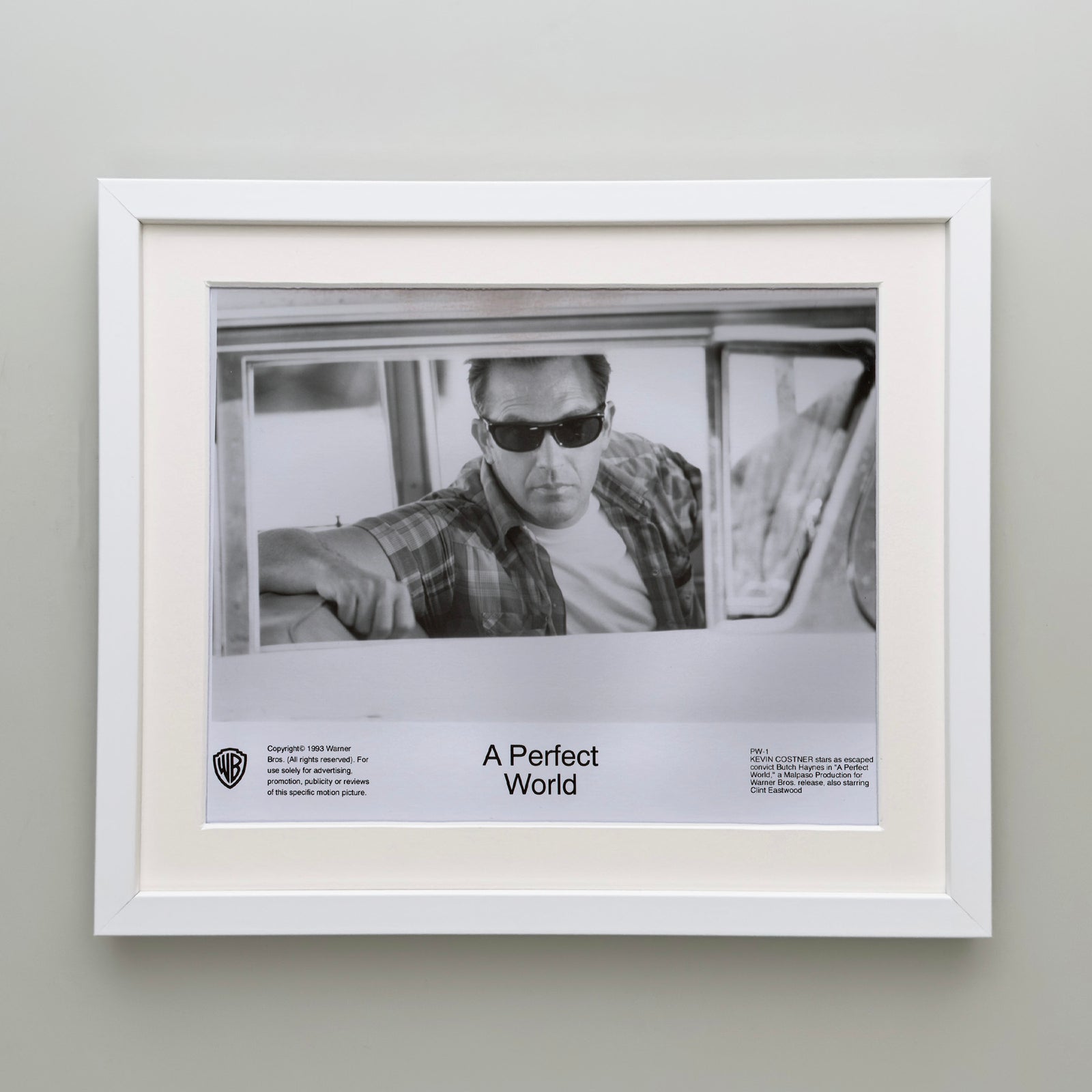 A Perfect World 1993 Film Movie Press Publicity Still Framed