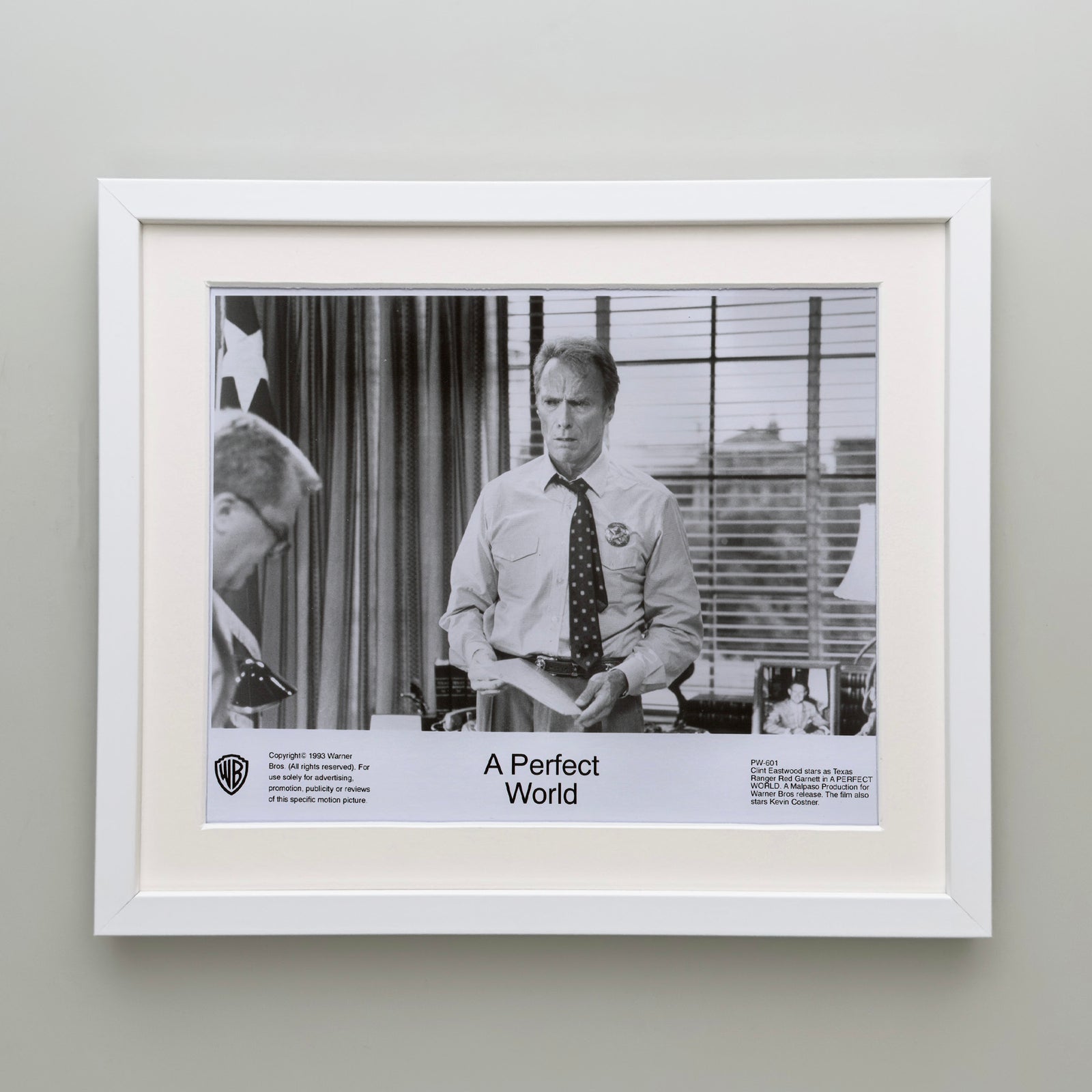 A Perfect World 1993 Film Movie Press Publicity Still Framed