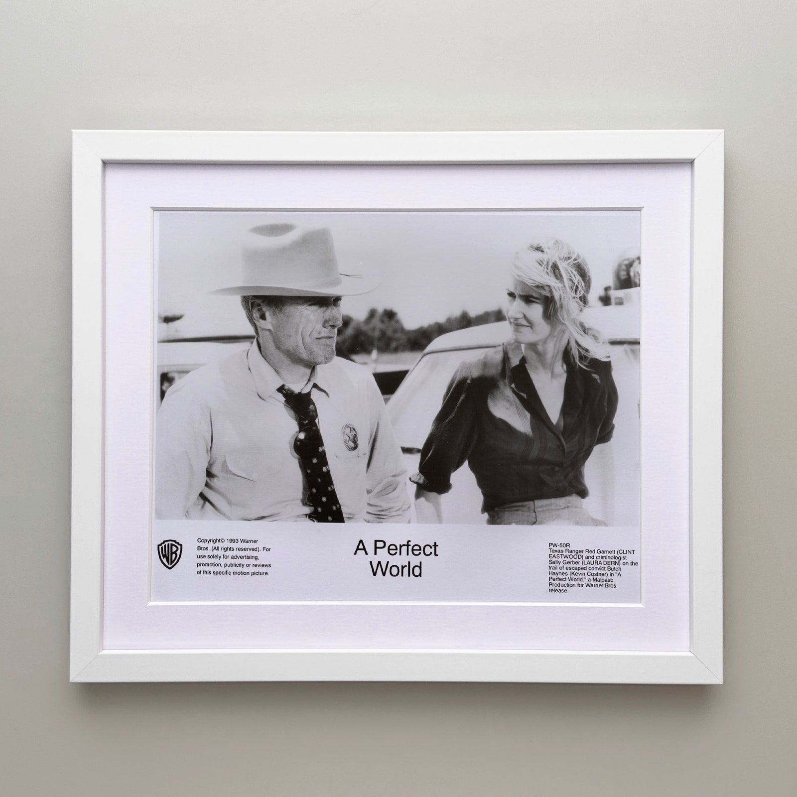 A Perfect World 1993 Film Movie Press Publicity Still Framed