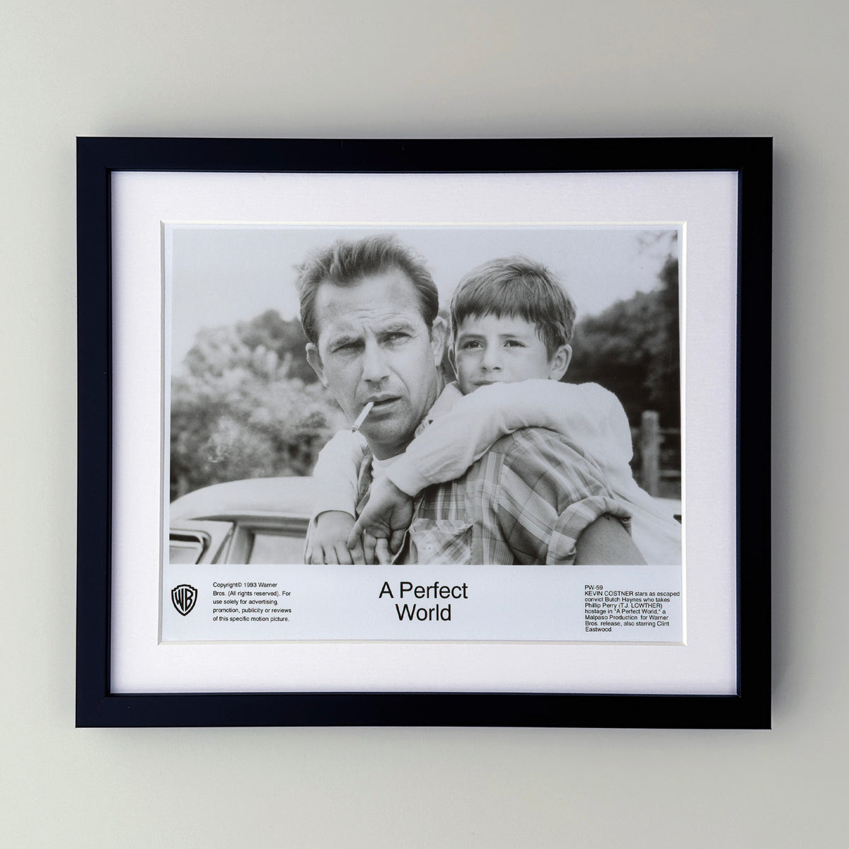 A Perfect World 1993 Film Movie Press Publicity Still Framed