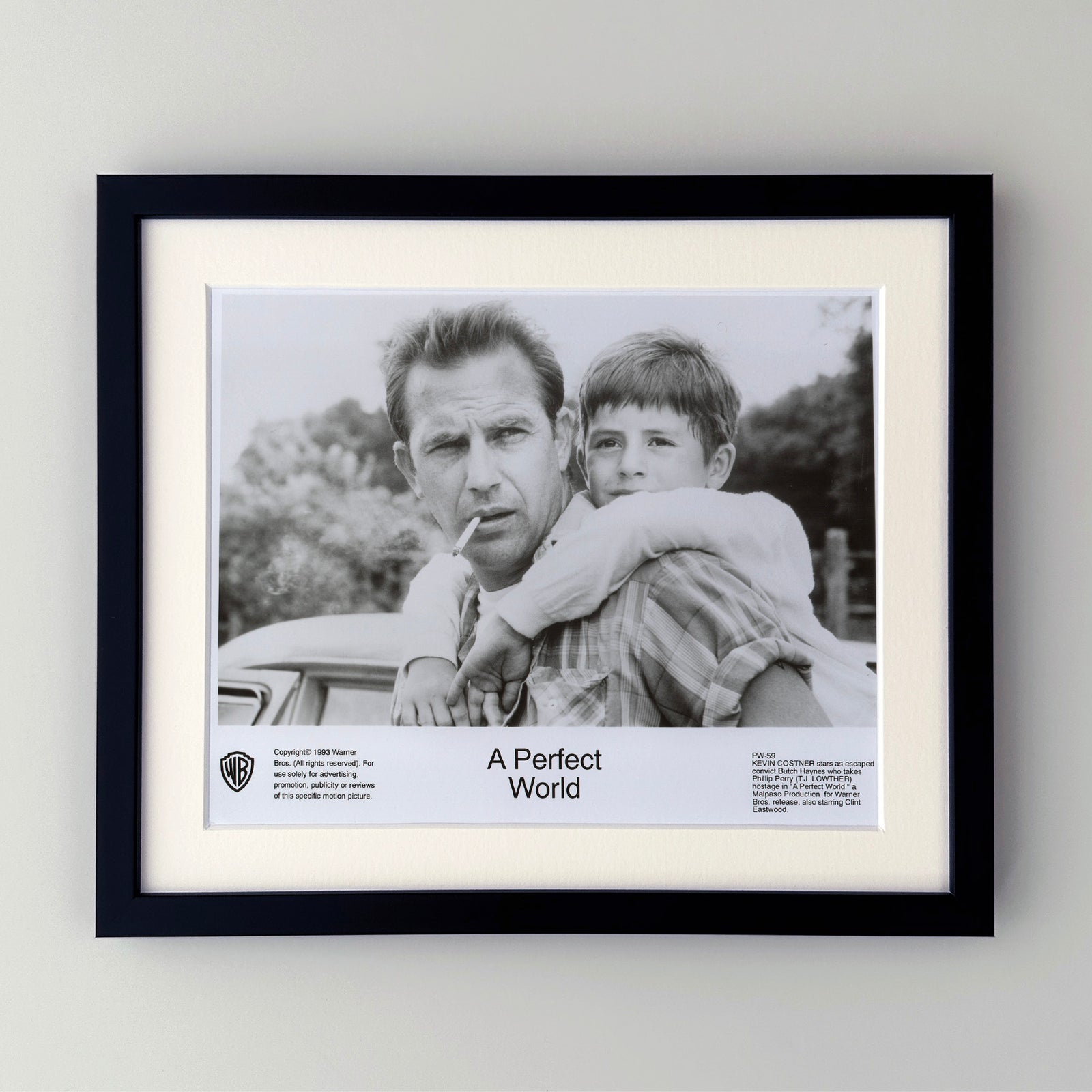 A Perfect World 1993 Film Movie Press Publicity Still Framed