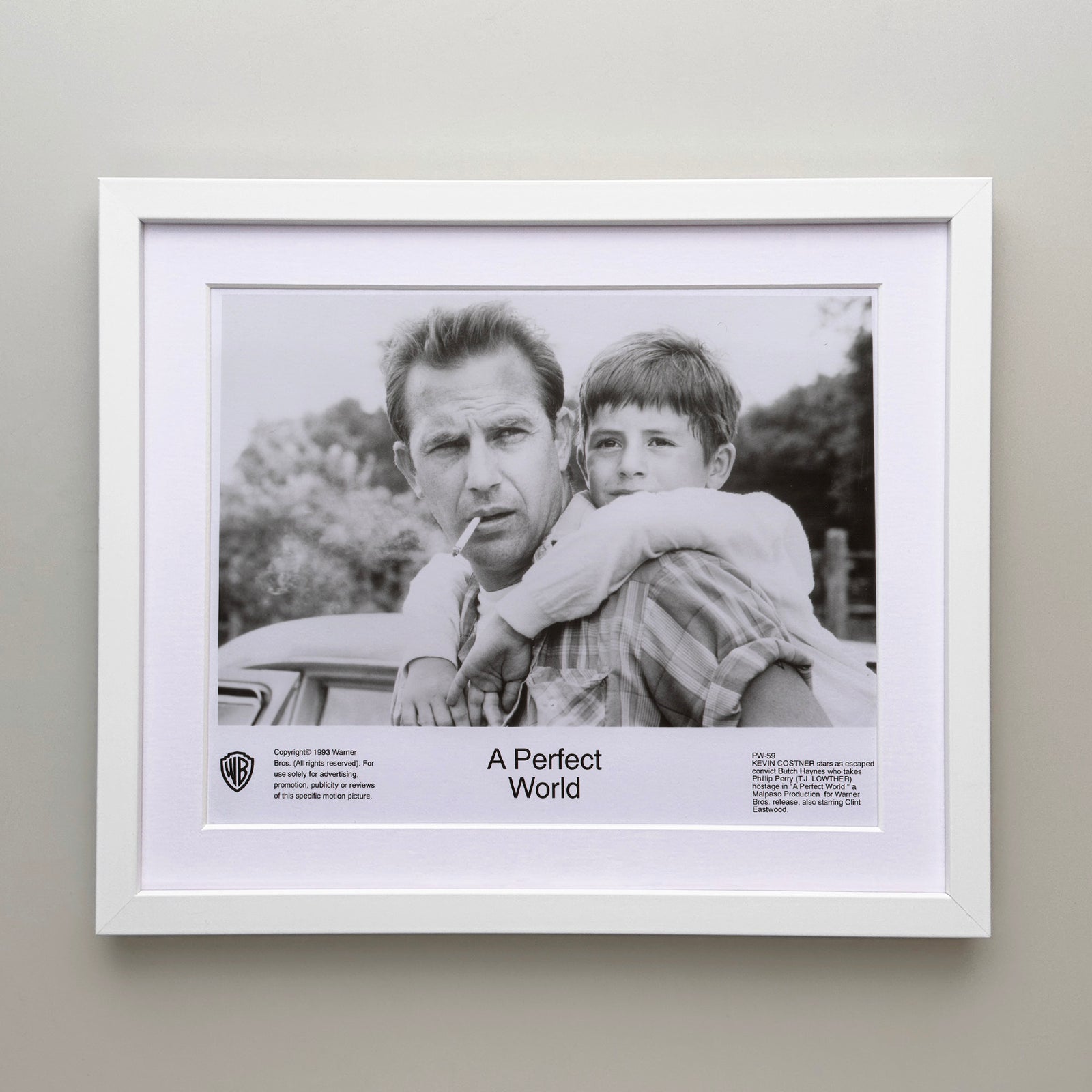 A Perfect World 1993 Film Movie Press Publicity Still Framed