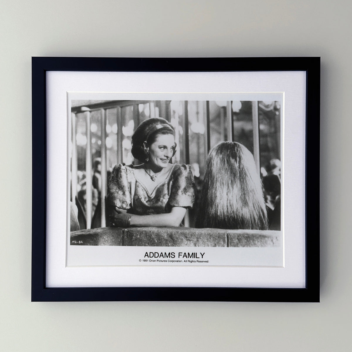 Addams Family 1991 Film Movie Press Publicity Still Framed
