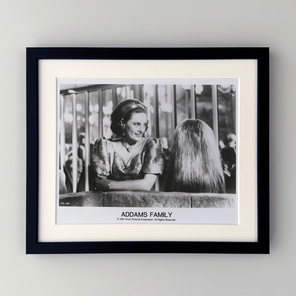 Addams Family 1991 Film Movie Press Publicity Still Framed