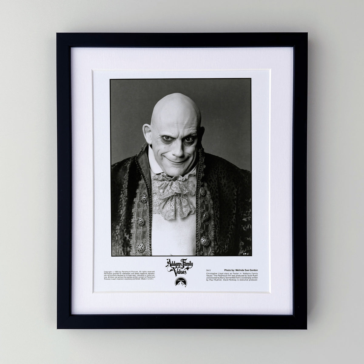 Addams Family Values 1993 Press Publicity Film Movie Still - Framed