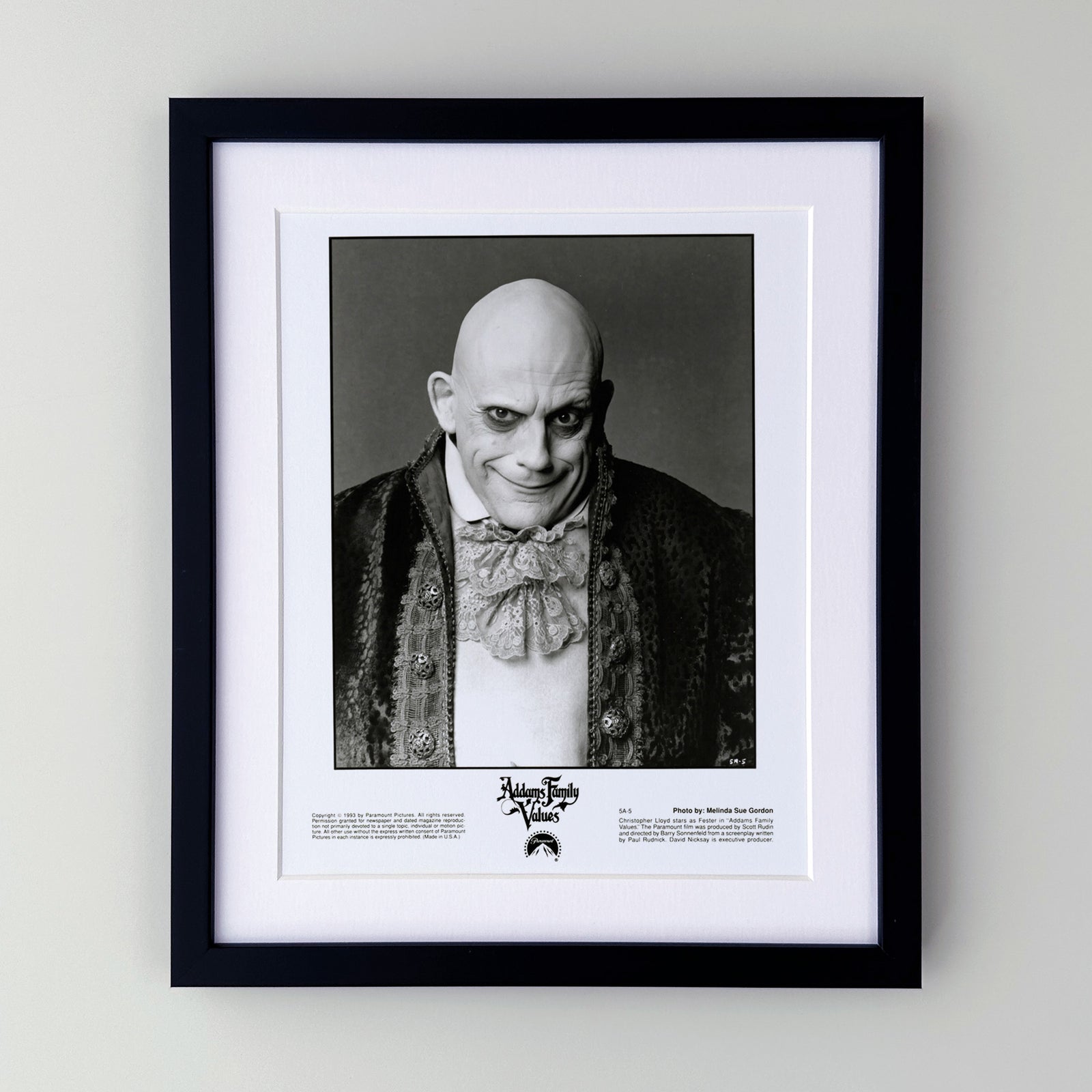 Addams Family Values 1993 Press Publicity Film Movie Still - Framed