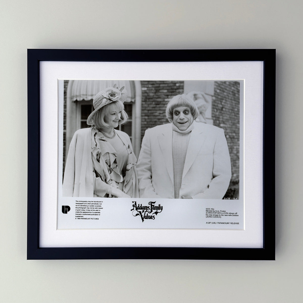 Addams Family Values 1993 Film Movie Press Publicity Still Framed