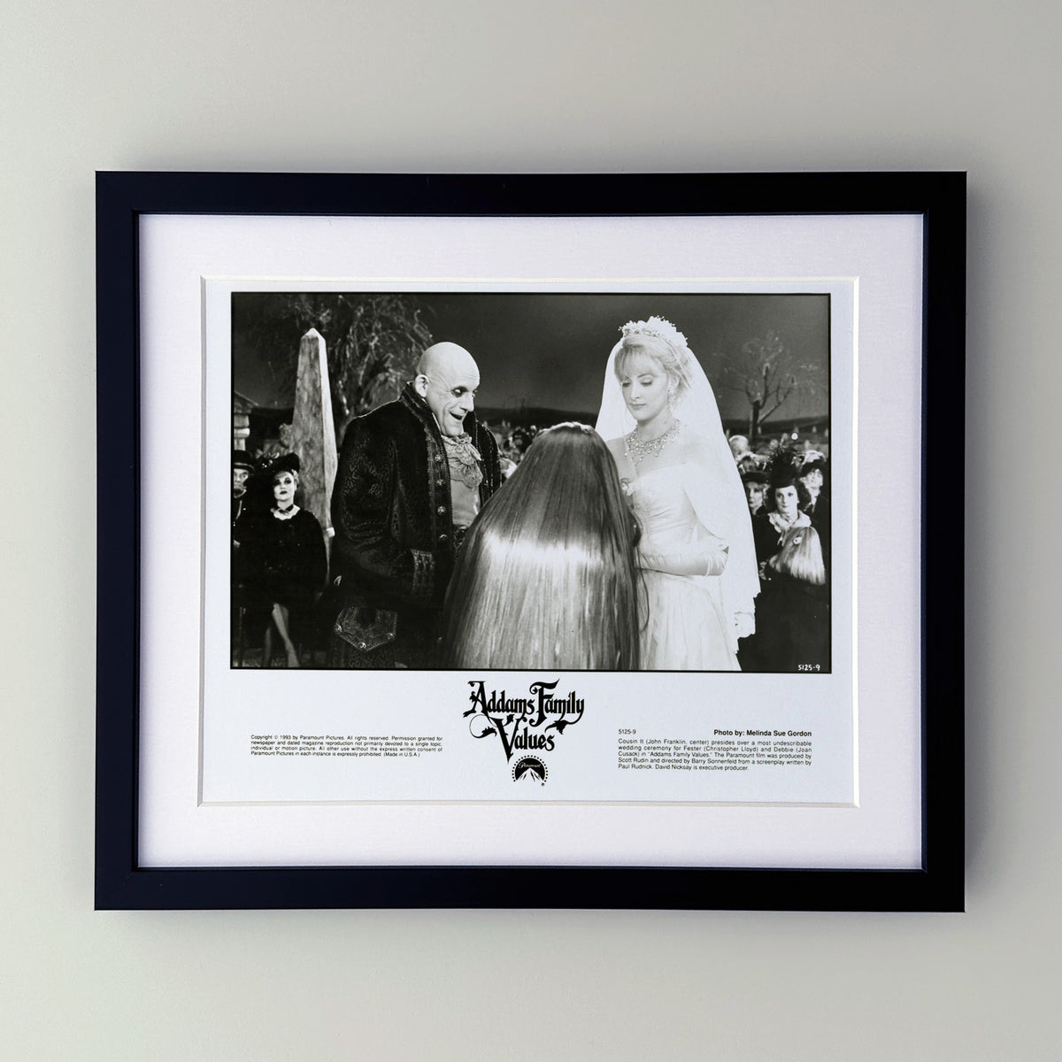 Addams Family Values 1993 Press Publicity Film Movie Still - Framed