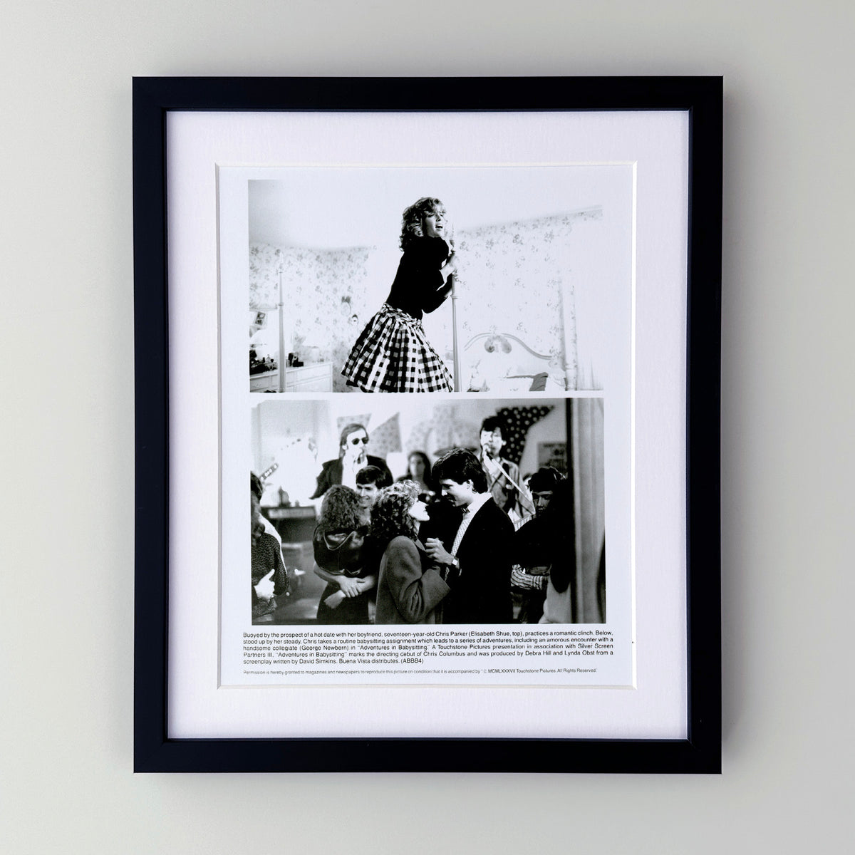 Adventures in Babysitting 1987 Film Movie Press Publicity Still Framed