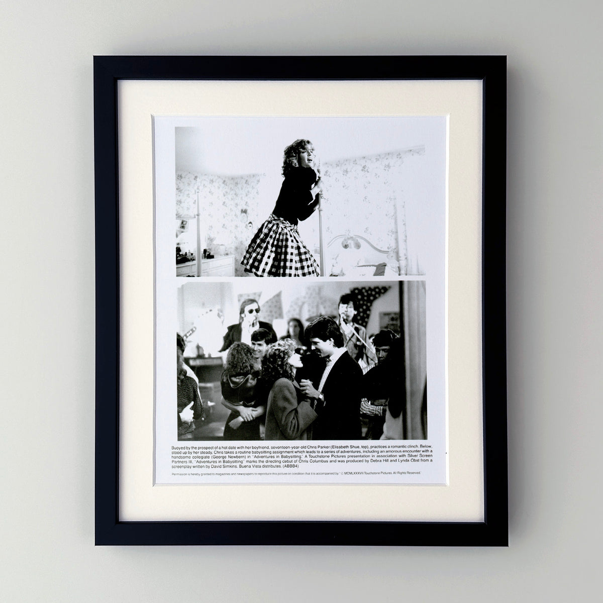 Adventures in Babysitting 1987 Film Movie Press Publicity Still Framed