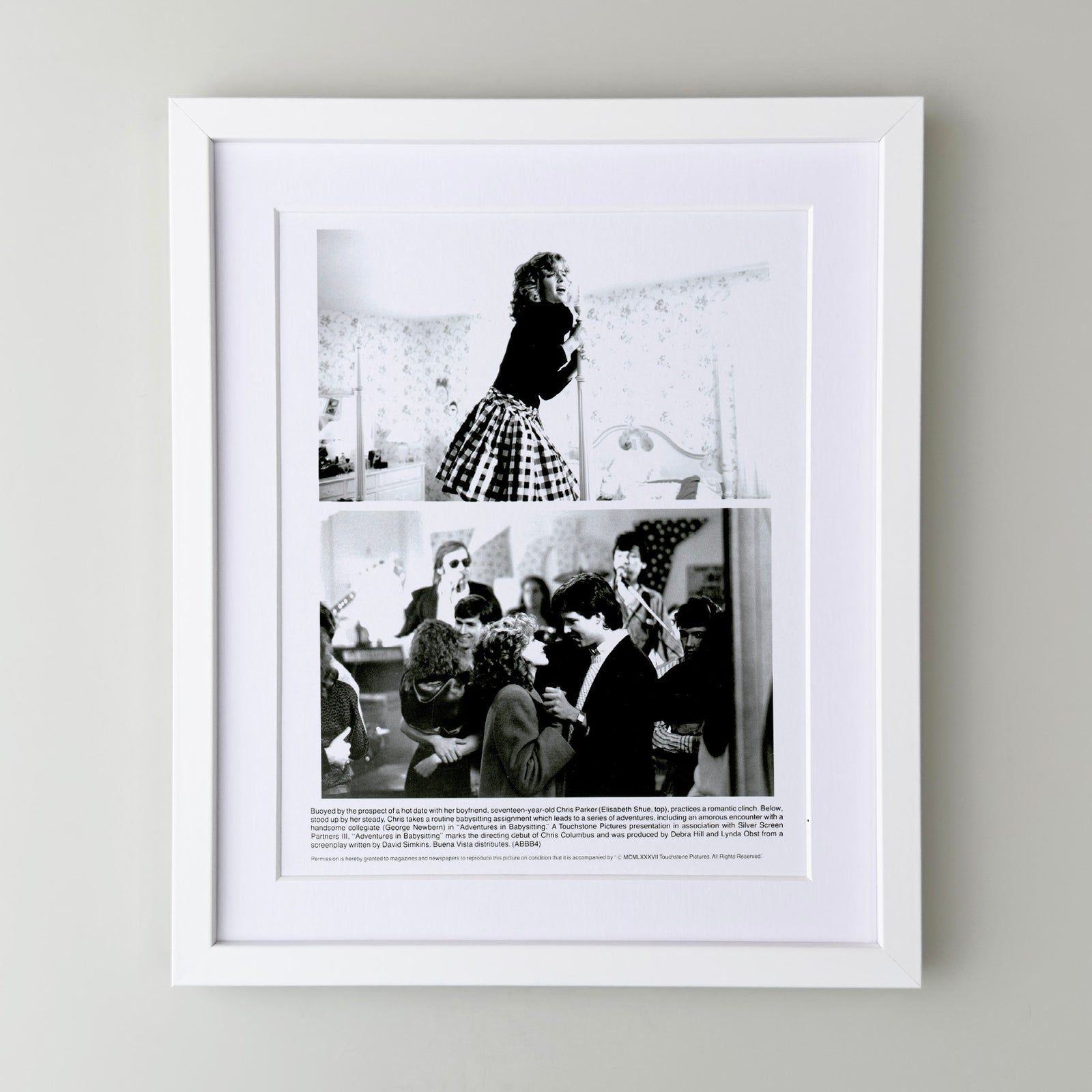 Adventures in Babysitting 1987 Film Movie Press Publicity Still Framed
