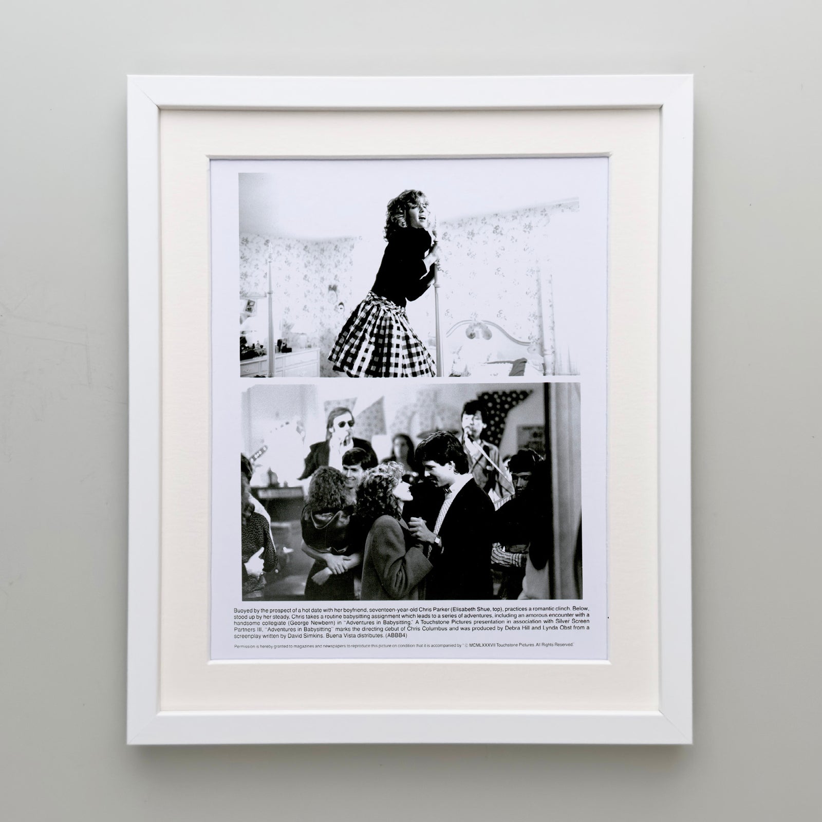 Adventures in Babysitting 1987 Film Movie Press Publicity Still Framed