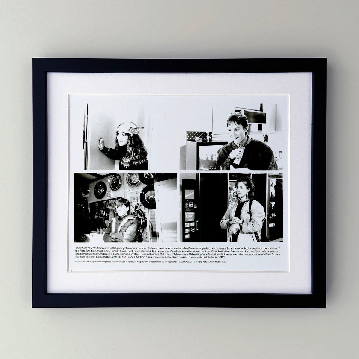 Adventures in Babysitting 1987 Film Movie Press Publicity Still Framed