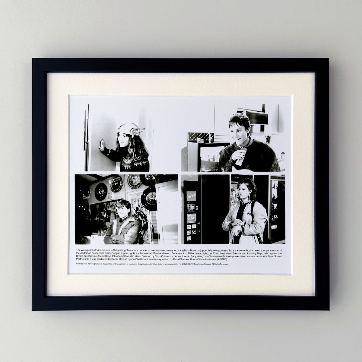 Adventures in Babysitting 1987 Film Movie Press Publicity Still Framed