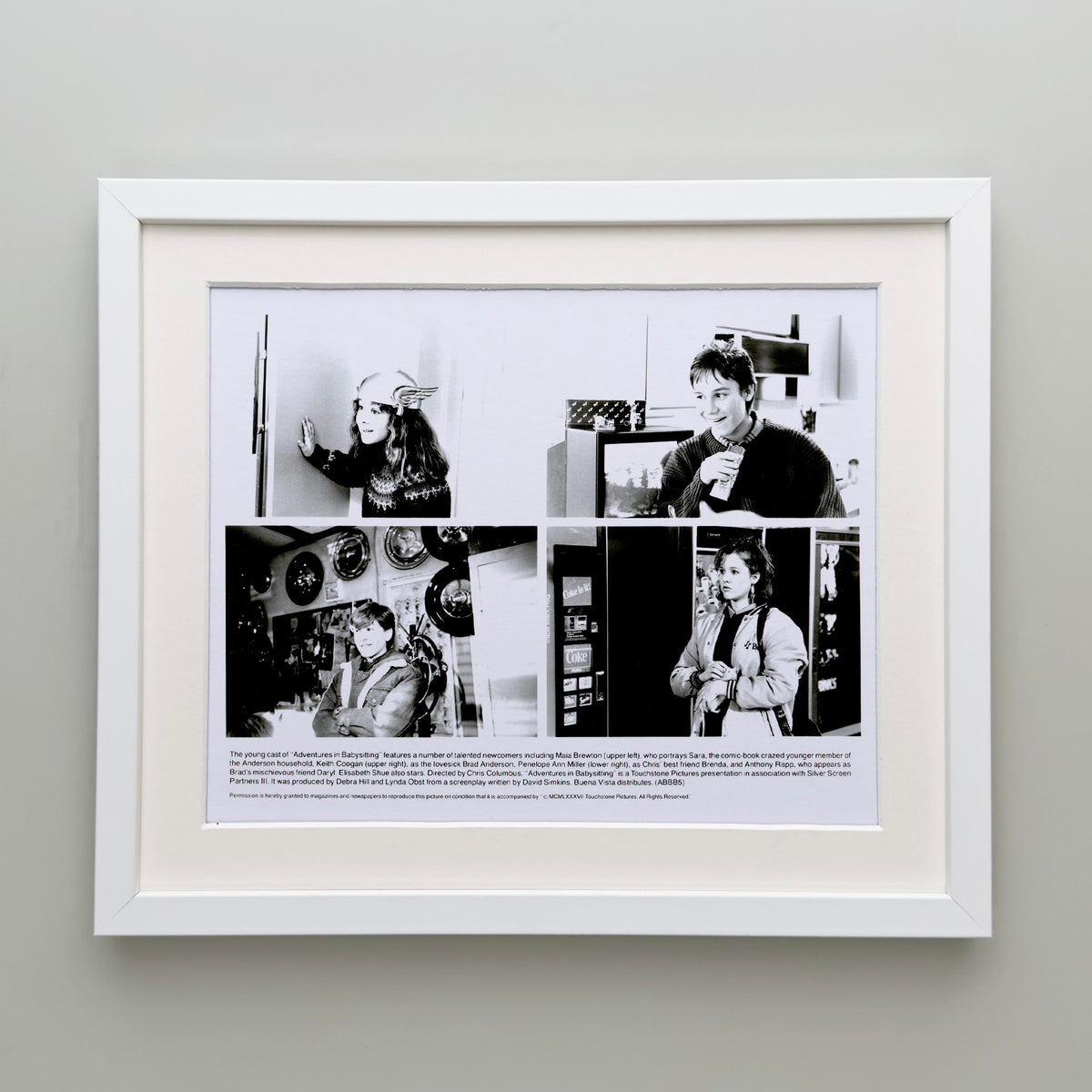 Adventures in Babysitting 1987 Film Movie Press Publicity Still Framed