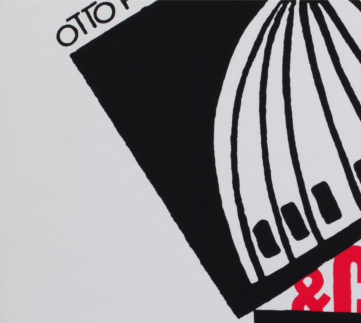 Advise and Consent c1962 Limited Edition US Silkscreen Film Movie Poster, Saul Bass - detail