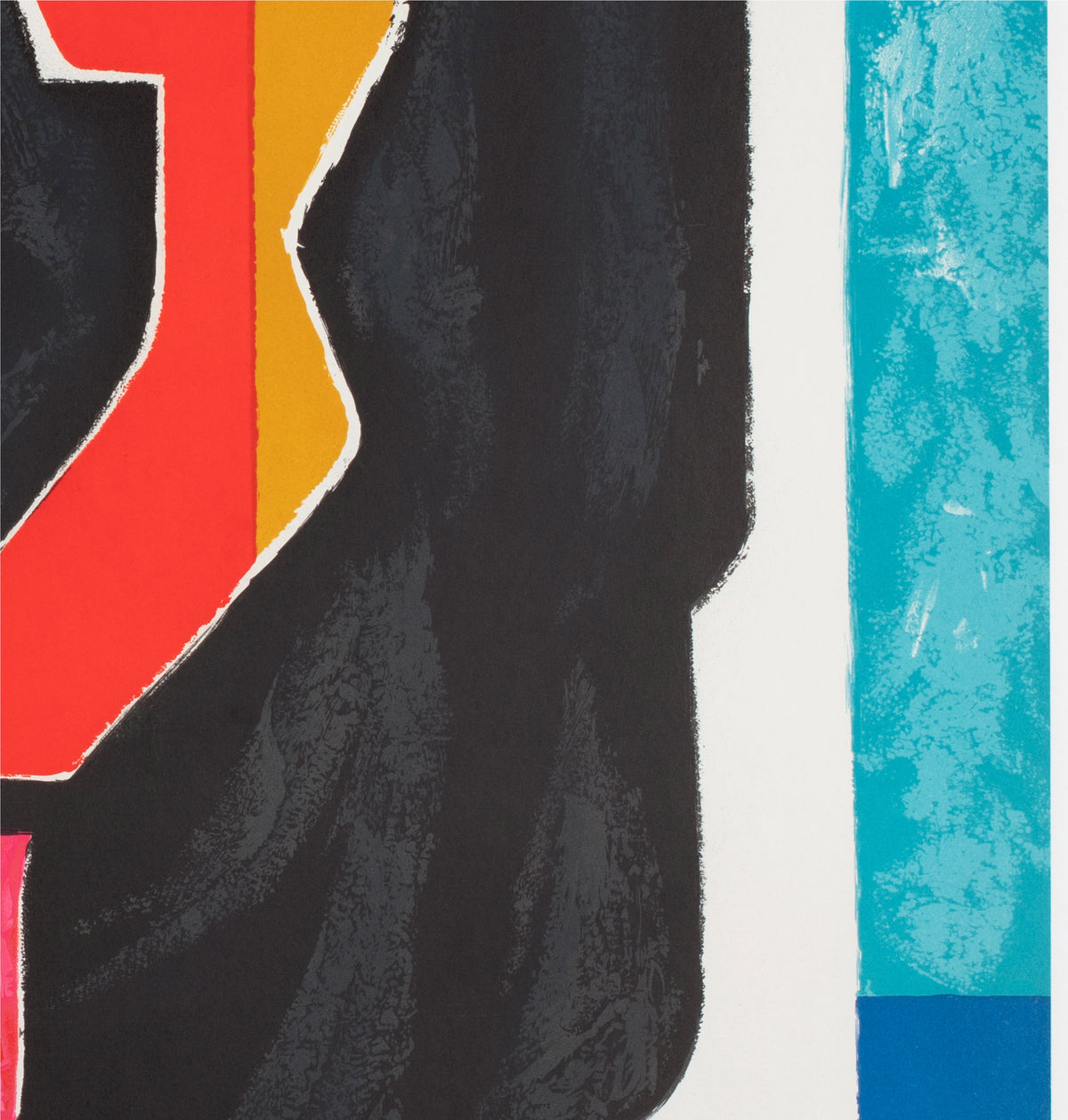 Air France Spain 1960s Airline Travel Advertising Poster Guy Georget - detail