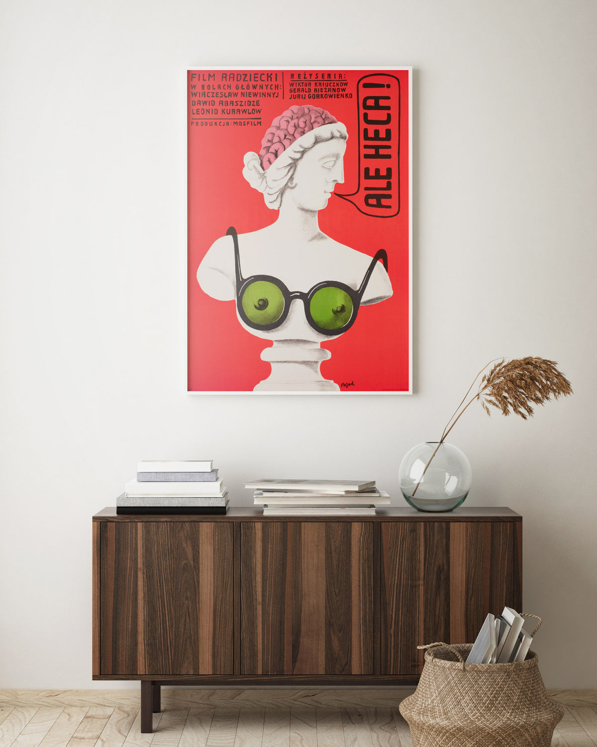 Ale Heca! / What a Lark! 1976 Polish A1 Film Poster, Jerzy Flisak