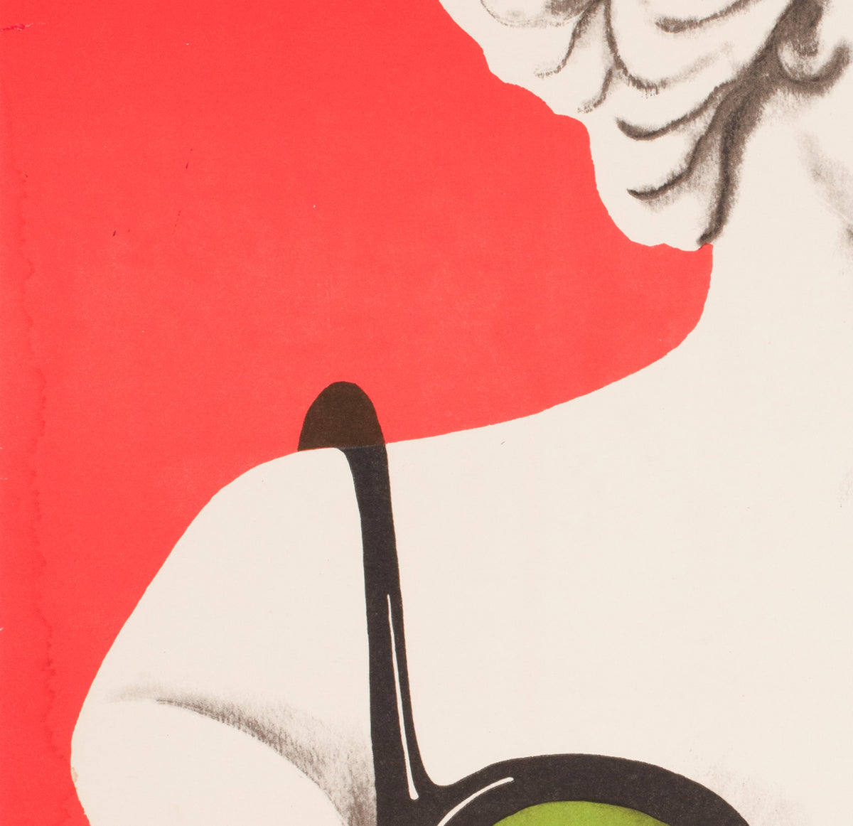 Ale Heca! / What a Lark! 1976 Polish A1 Film Poster, Jerzy Flisak - detail