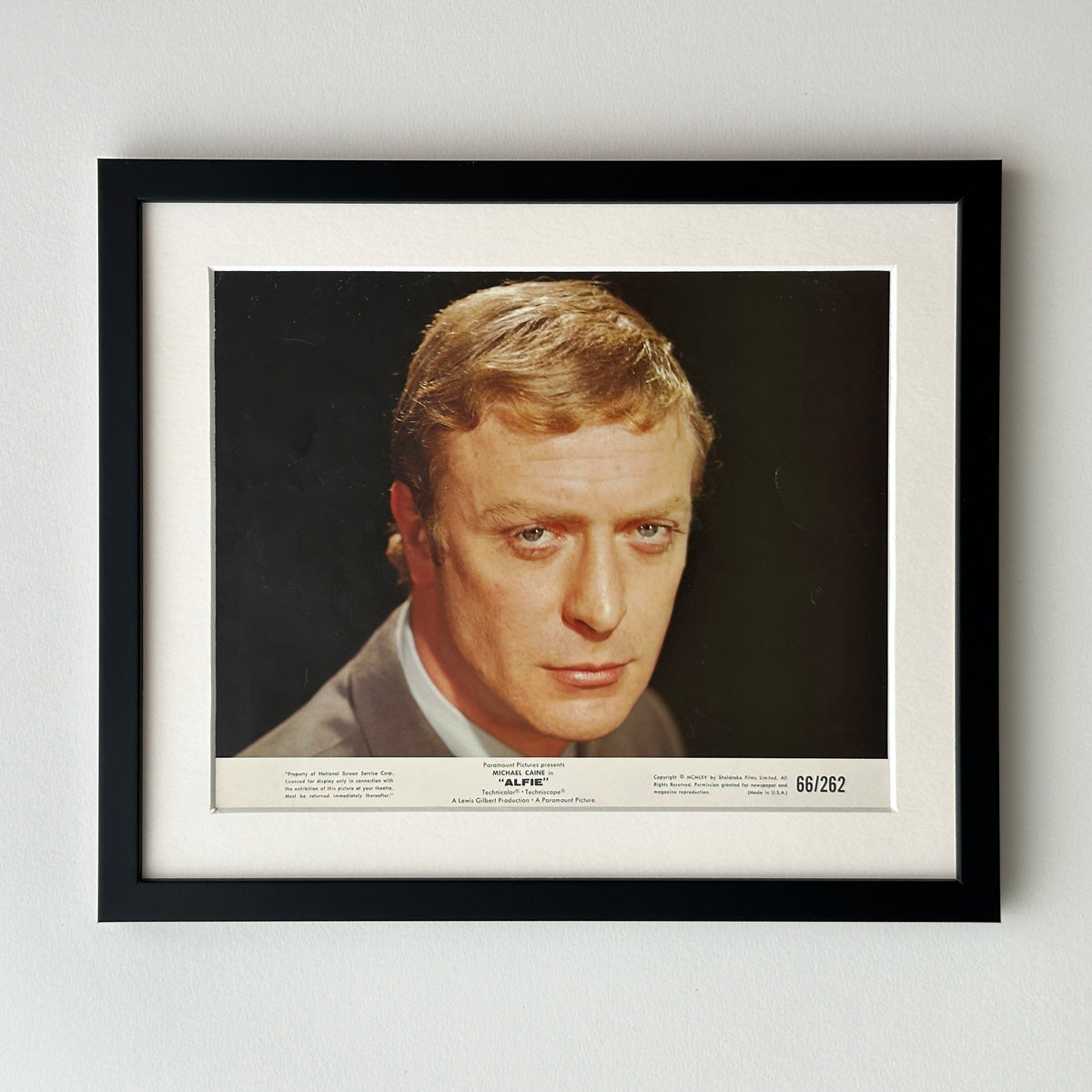 Alfie (1966) Michael Caine Colour Publicity Film Movie Still - Framed