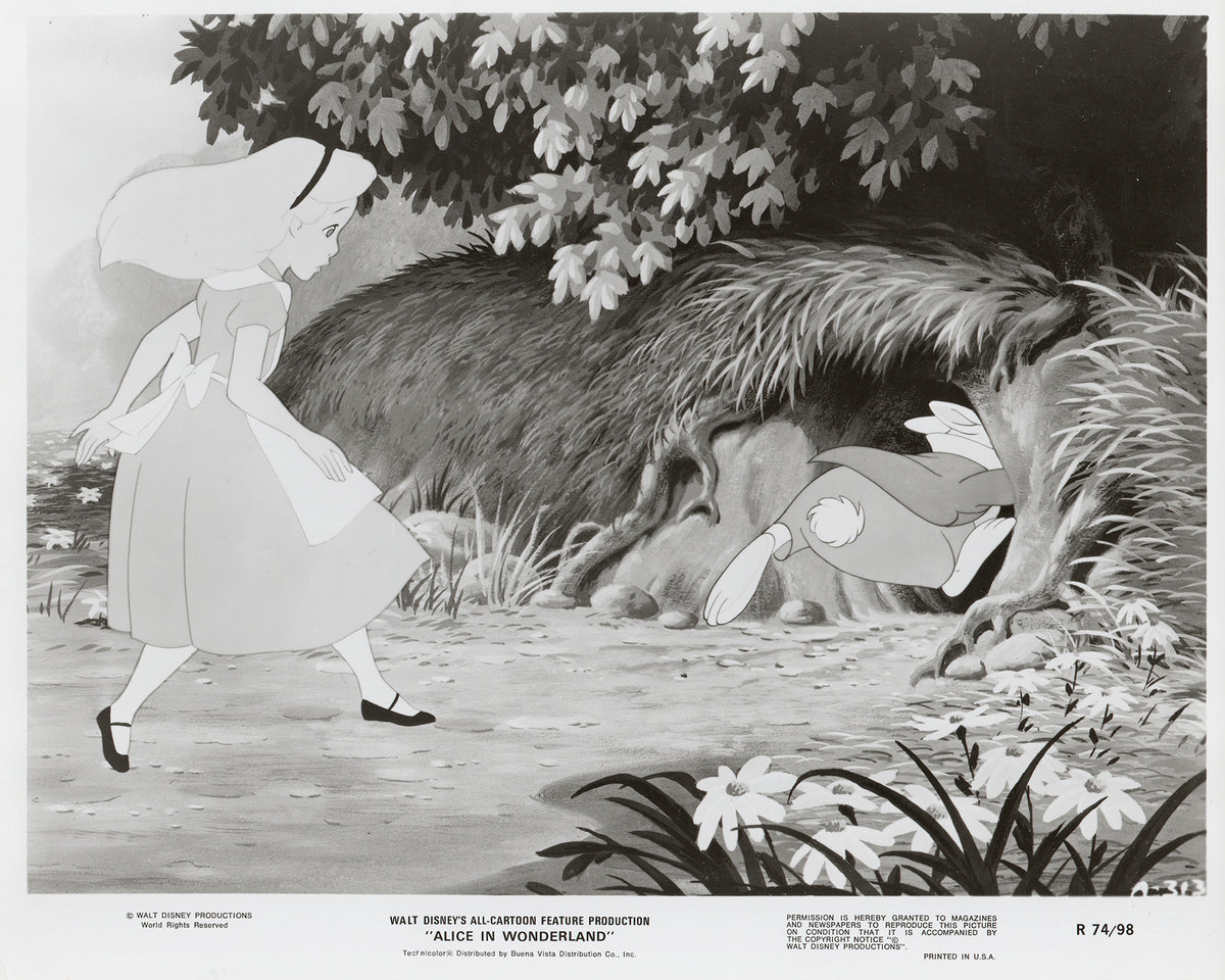 Alice in Wonderland 1951 Film Movie Press Publicity Still Framed