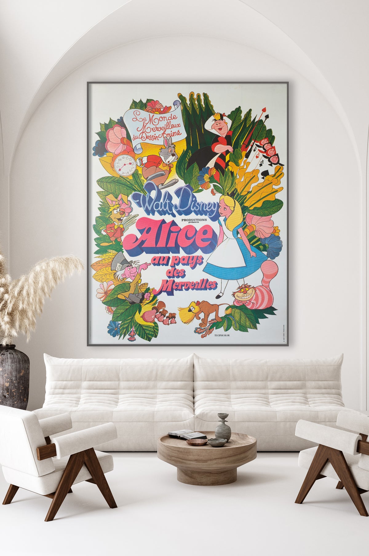 Alice in Wonderland R1970s French Grande Film Movie Poster