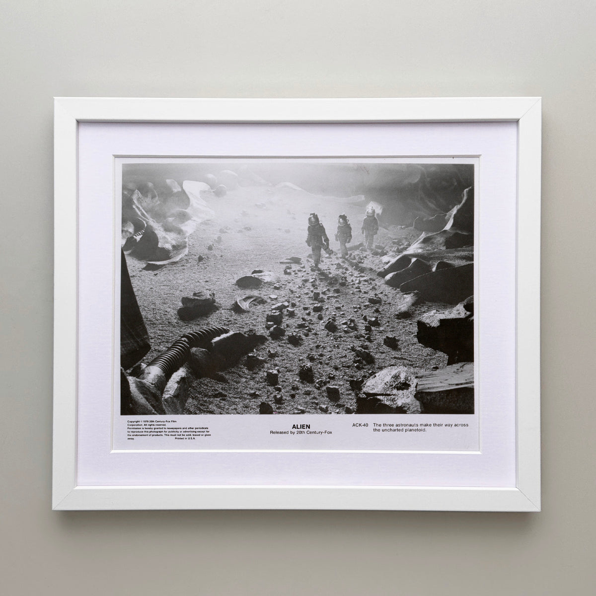 Alien 1979 Press Film Movie Publicity Still - Framed