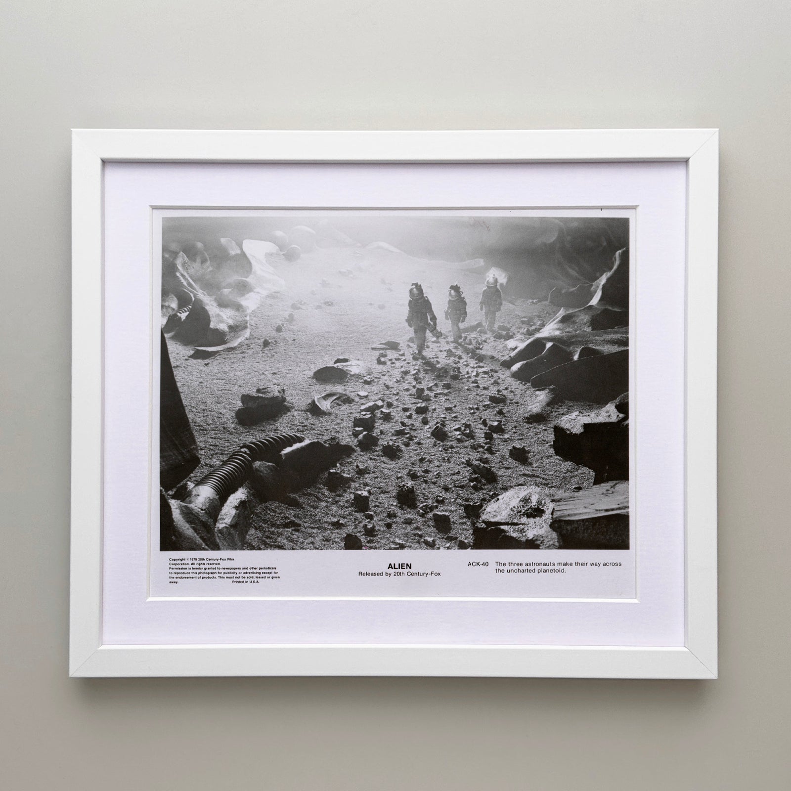 Alien 1979 Press Film Movie Publicity Still - Framed