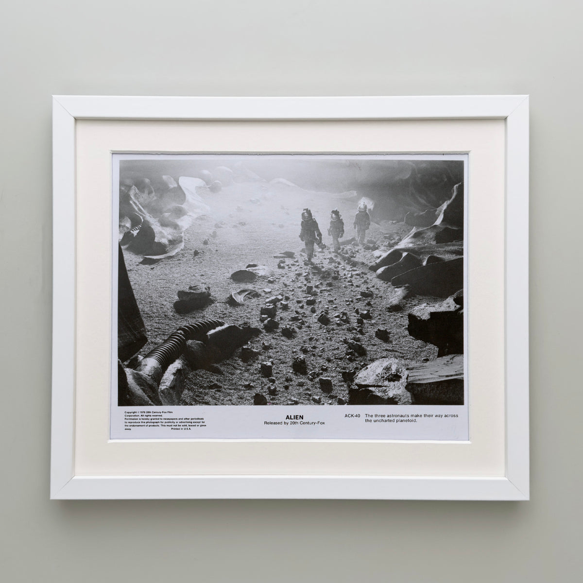 Alien 1979 Press Film Movie Publicity Still - Framed